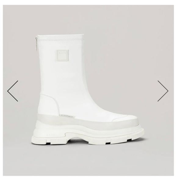 Both Paris white gao boots 42 UNI​​​​ - Picture 2 of 11